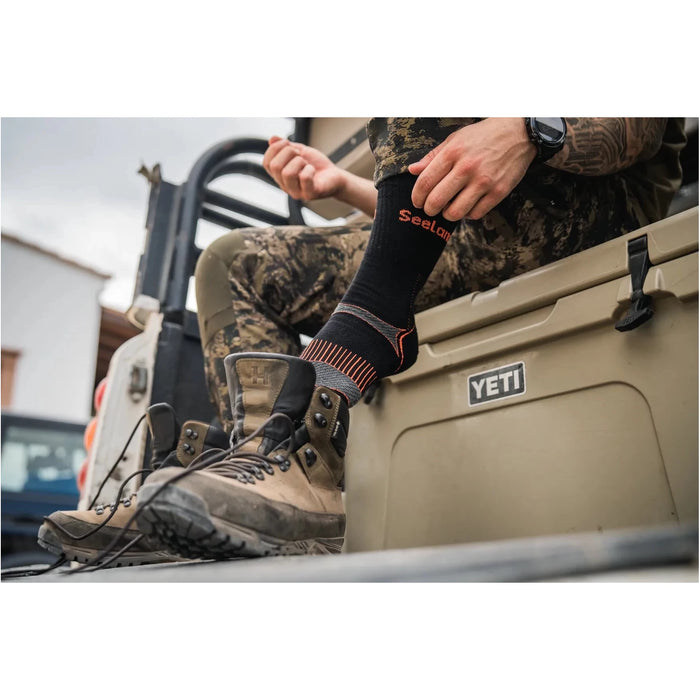 Seeland Field Socks Pine Green 3 Pk