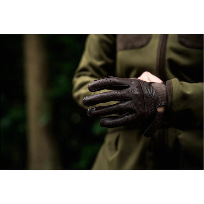 Seeland Aim Shooting Gloves - Chocolate