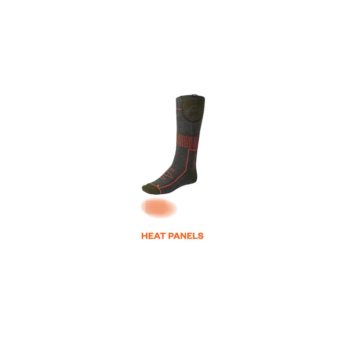 Seeland Celsius Heat Sock- Pine Green