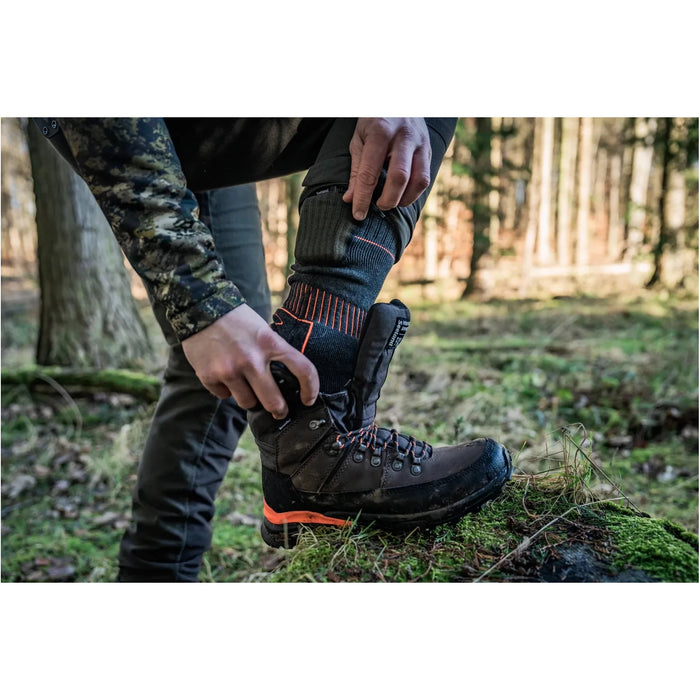 Seeland Celsius Heat Sock- Pine Green