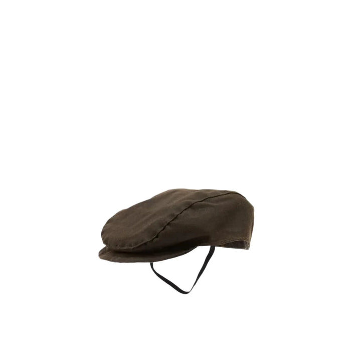 Barbour Dog Wax Flat Cap