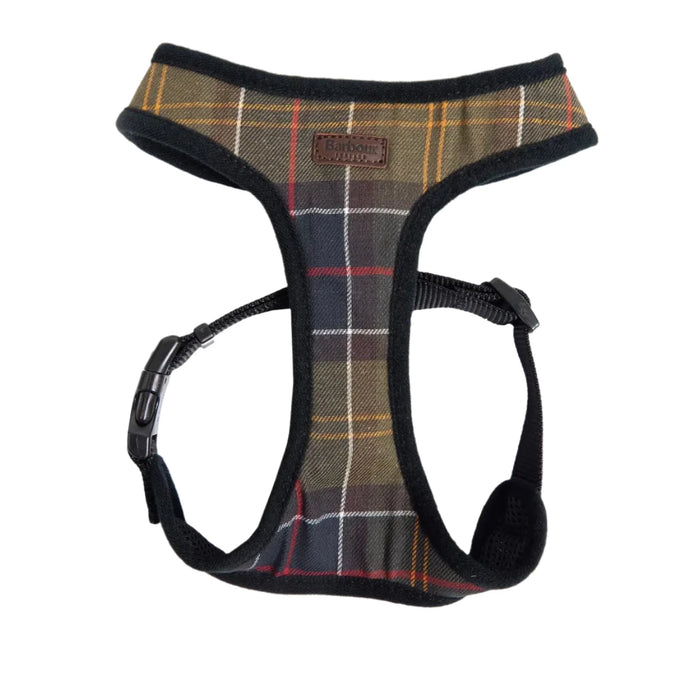 Barbour Tartan Dog Harness
