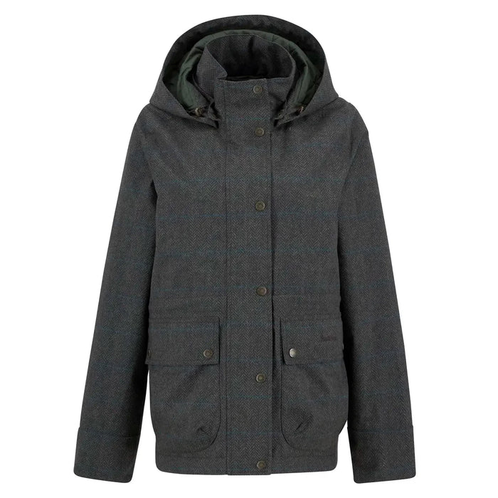 Barbour Dixon Waterproof Jacket - Gardenia Tweed