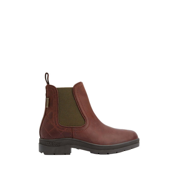 Barbour Amble Chelsea Boots - Mahogony/Choc Nubuck