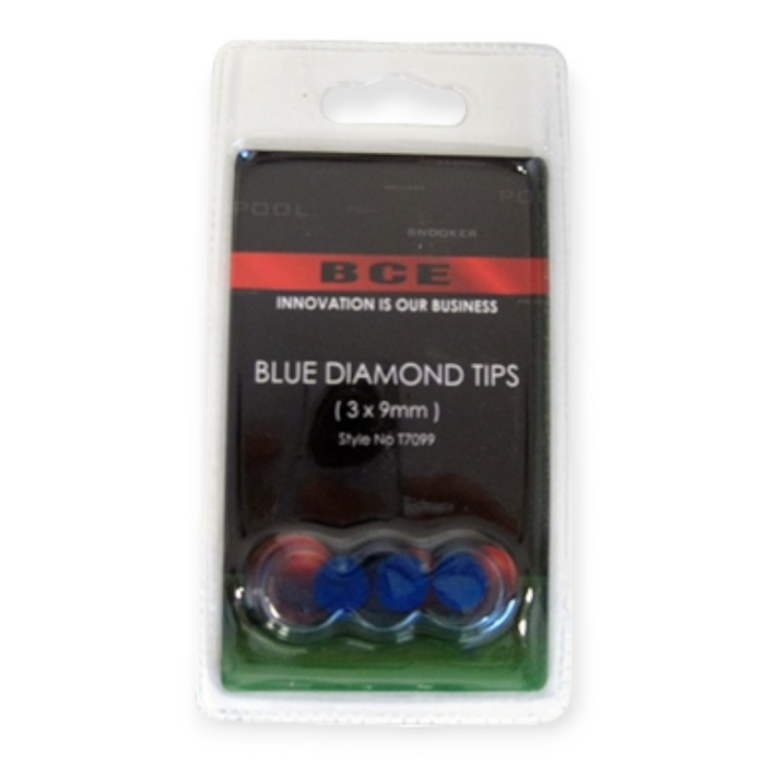 BCE Blue Diamond Tips (3 x 9mm)