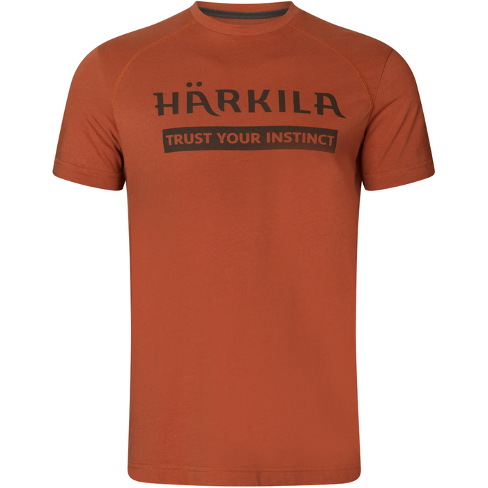 Härkila Logo S/S T-shirt - Arabian Spice