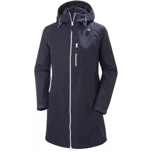 Helly Hansen W Long Belfast Light Jacket -  Navy   55964