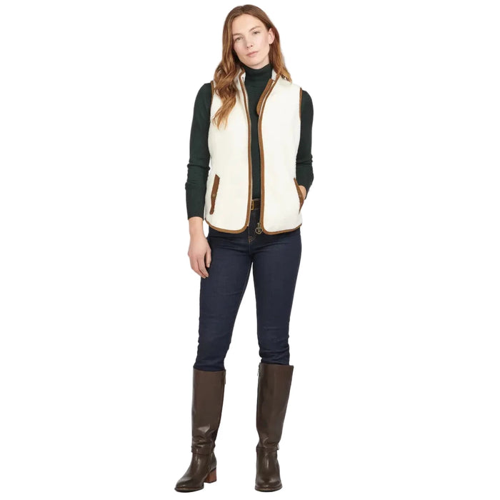 Barbour Burford Fleece Winter - Winter Pearl-Classic