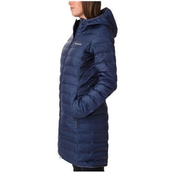 Columbia Women's Lake 22™ II Down Long Hooded Jacket - Navy