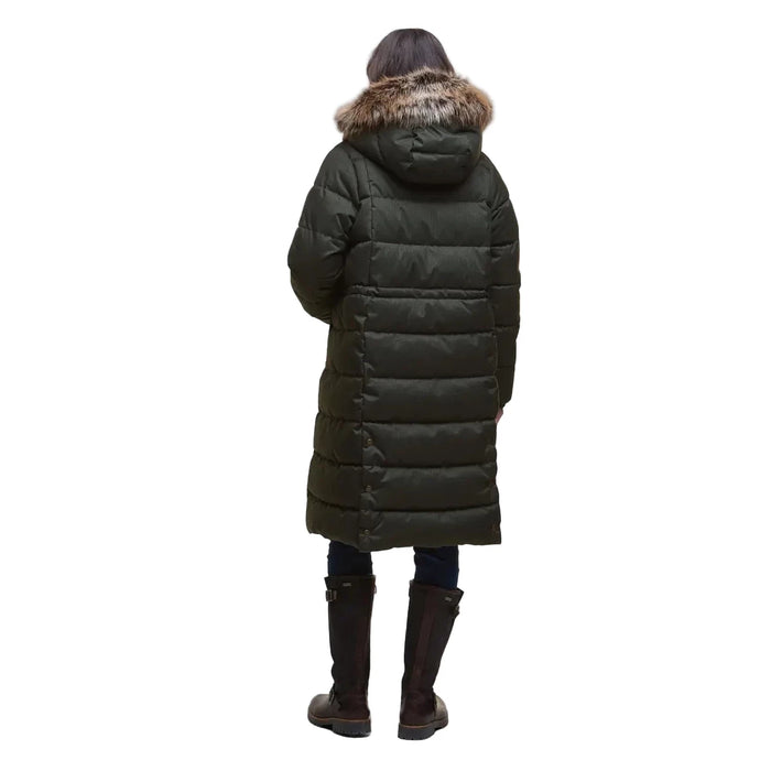 Barbour Marjoram Puffer Jacket - Olive/Classic