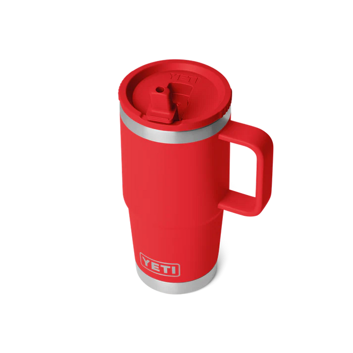 Yeti Ramble 20oz Travel Straw Mug  - Rescue Red