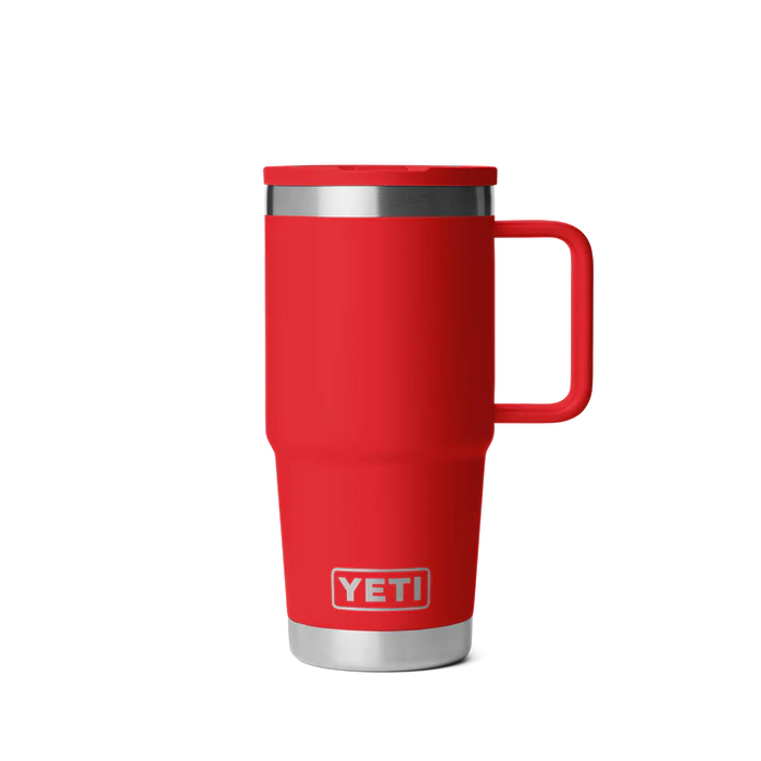 Yeti Ramble 20oz Travel Straw Mug  - Rescue Red