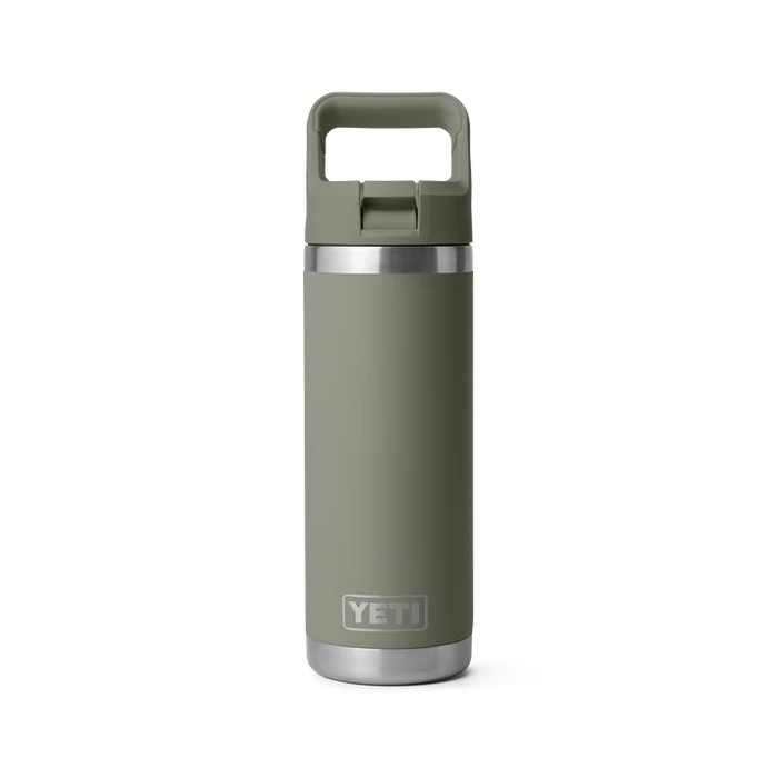 Yeti Straw Bottle 18oz - Pampa Green