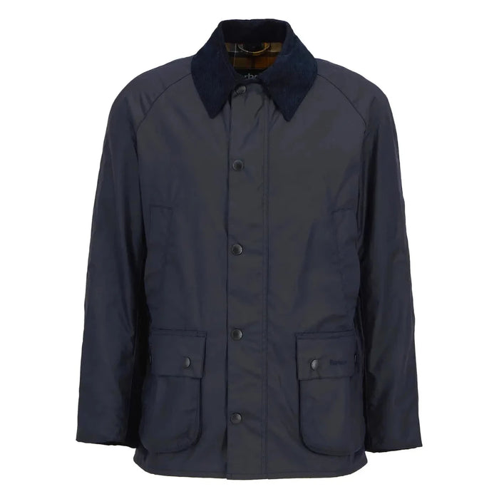 Barbour Ashby Waxed Jacket - Navy