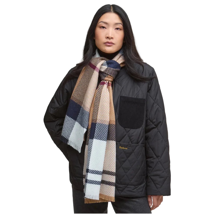 Barbour Blair Tartan Scarf - Hessian Tartan