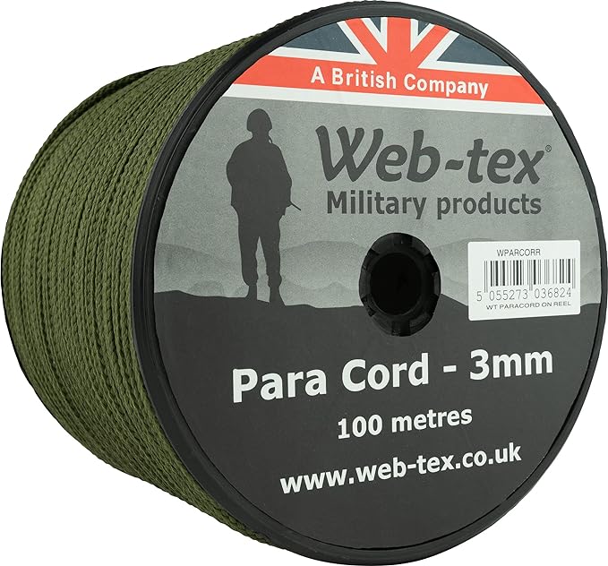 Para Cord Web-tex 3mm 100m