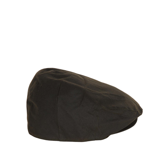 Barbour Waxed Flat Cap - Olive