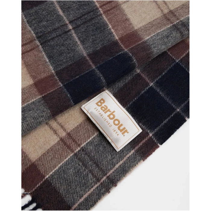 Barbour Tartan Scarf  - Gardenia Tartan