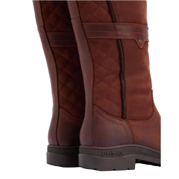 Barbour Beaconsfield Knee-High Boots - Mahogony/Choc Nubuck