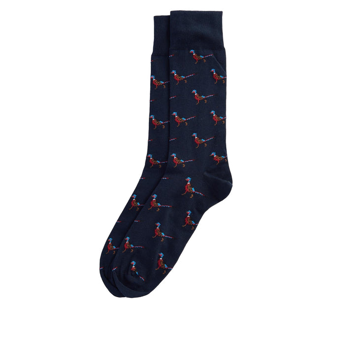 Barbour Mavin Socks - Navy-Pheasant