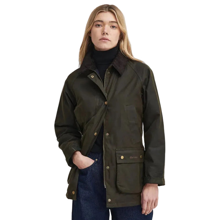 Barbour Acorn Wax Jacket - Olive