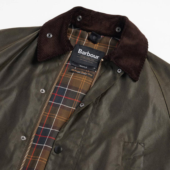 Barbour Bedale Wax Jacket - Archive Olive
