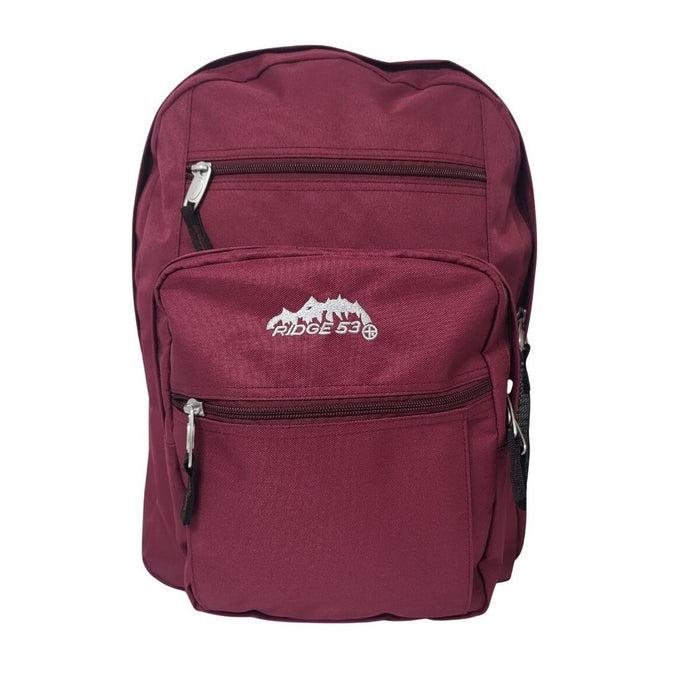 Ridge 53 College Backpack - Maroon