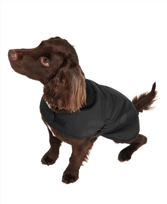 Barbour Wax Dog Coat - Black
