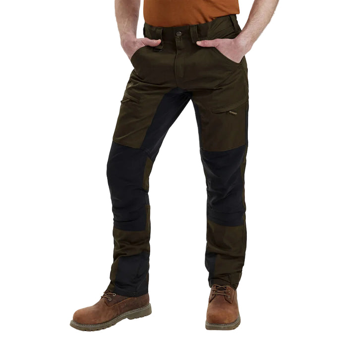 Rogaland Stretch Trousers WIth Contrast - Fallen Leaf 3771