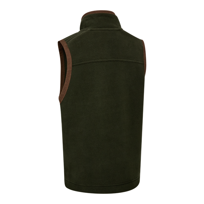 Deerhunter Youth Cumbria Fleece Waistcoat - Forest Amber