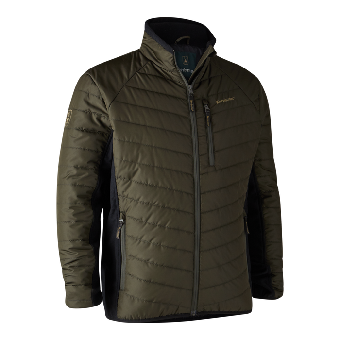 Deerhunter Moor Padded Jacket with Softshell - Advunture Green 5571