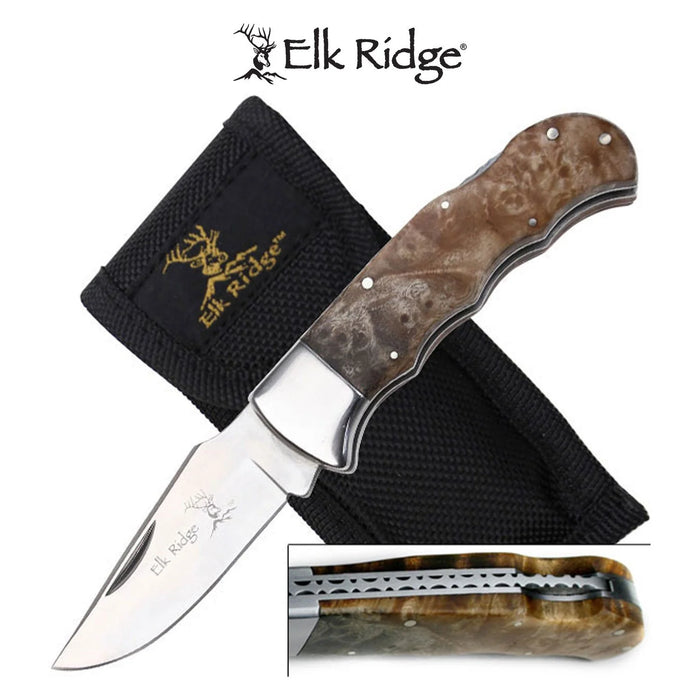 Elk Ridge Gentlemans Folding Knife ER-138