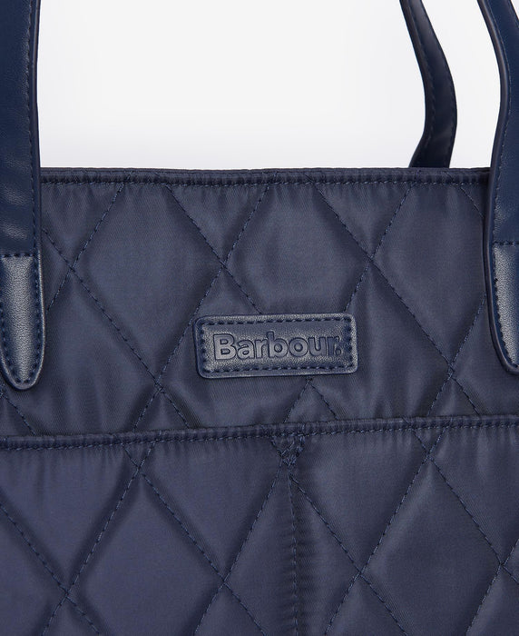 Barbour Quilt Tote Bag - Navy