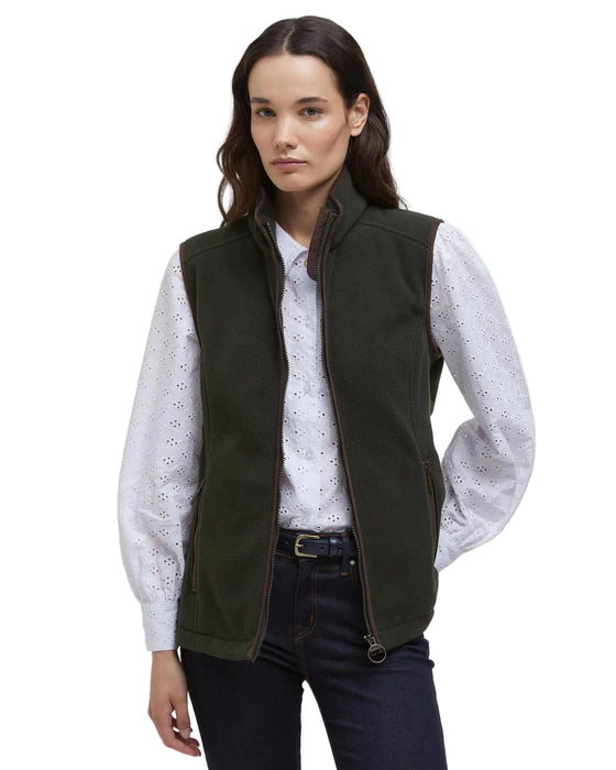 Barbour Ladies  Country Colton Fleece Gilet - Sage