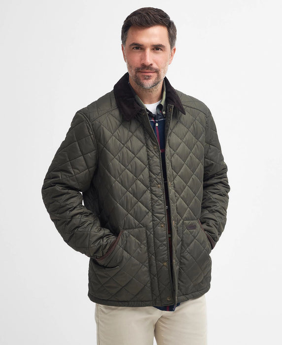 Barbour Thornley Quilt Jacket     Forest