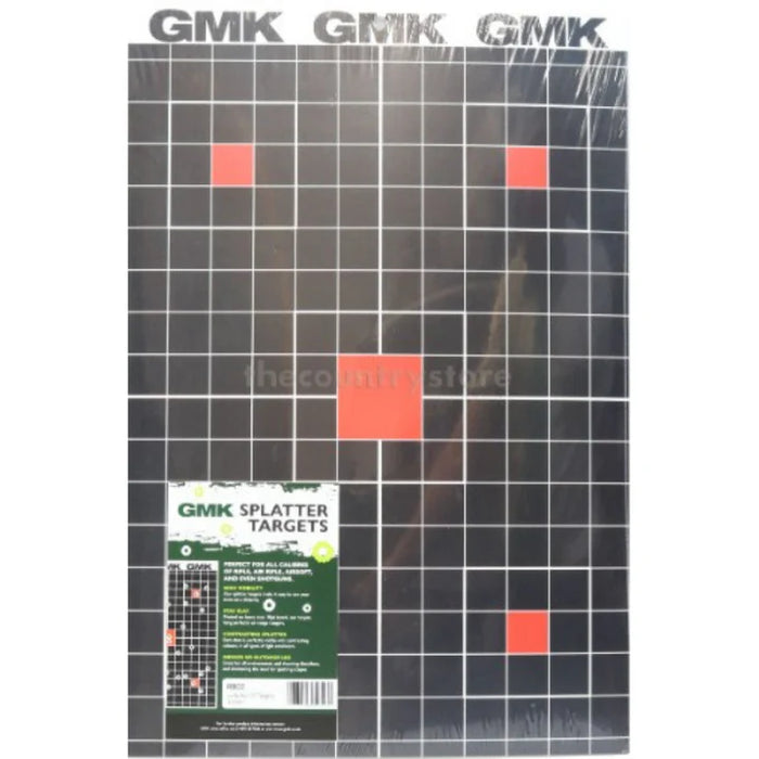 GMK | Splatter Targets 5 Square White Reactive | 10 Pack