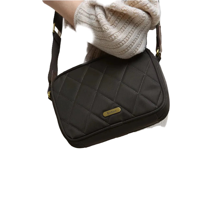 Barbour Quilted Crossbody Bag - Olive