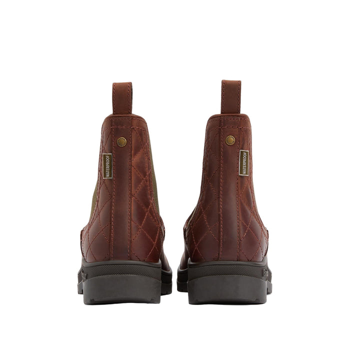 Barbour Amble Chelsea Boots - Mahogony/Choc Nubuck