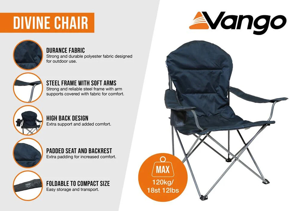 Vango Divine Chair - Brick Dust