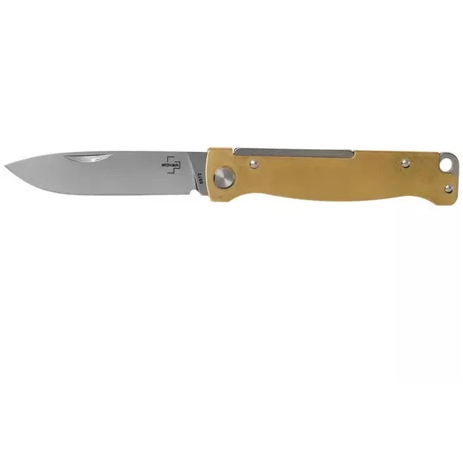 Boker Plus Atlas Brass Knife -853
