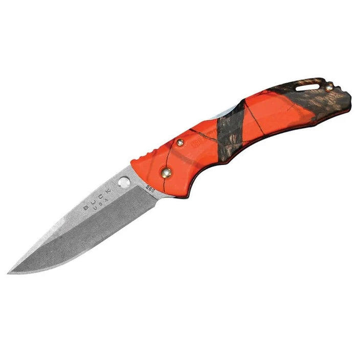 Buck 286 Bantam BHW Knife Mossy Orange 3897
