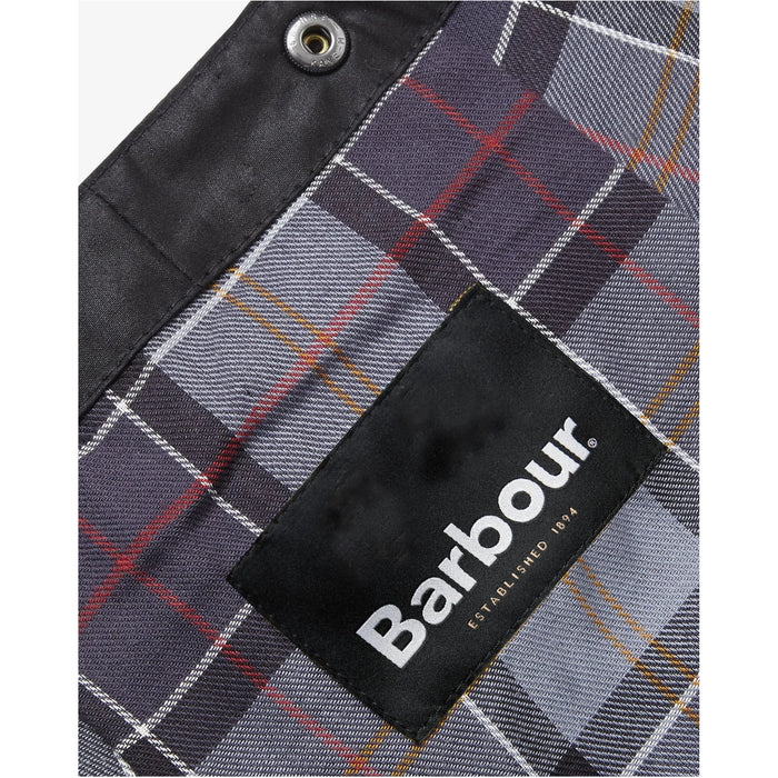 Barbour Waxed Cotton Hood - Black