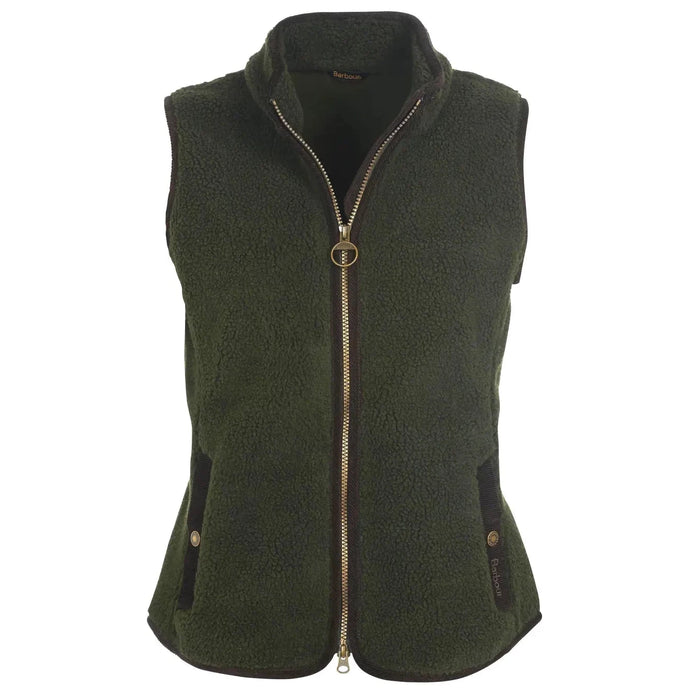 Barbour Burford Fleece Gilet  - Olive