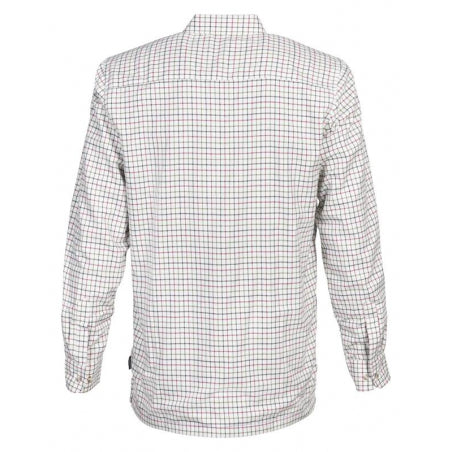 Percussion Inverness Fleece-Lined Shirt - Khaki/Red 1676