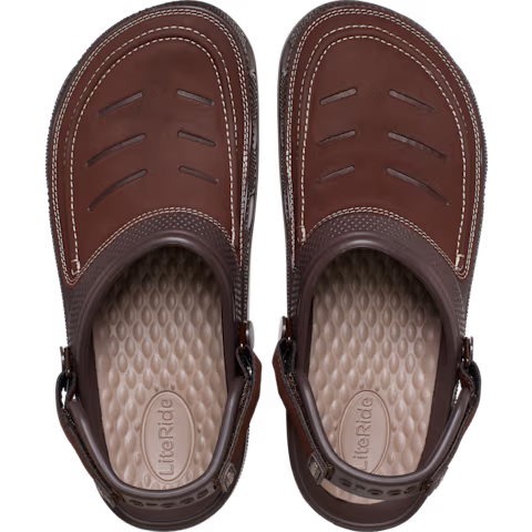 Crocs Men’s Classic Yukon Vista II LiteRide™ Clog - Expresso Mushroom