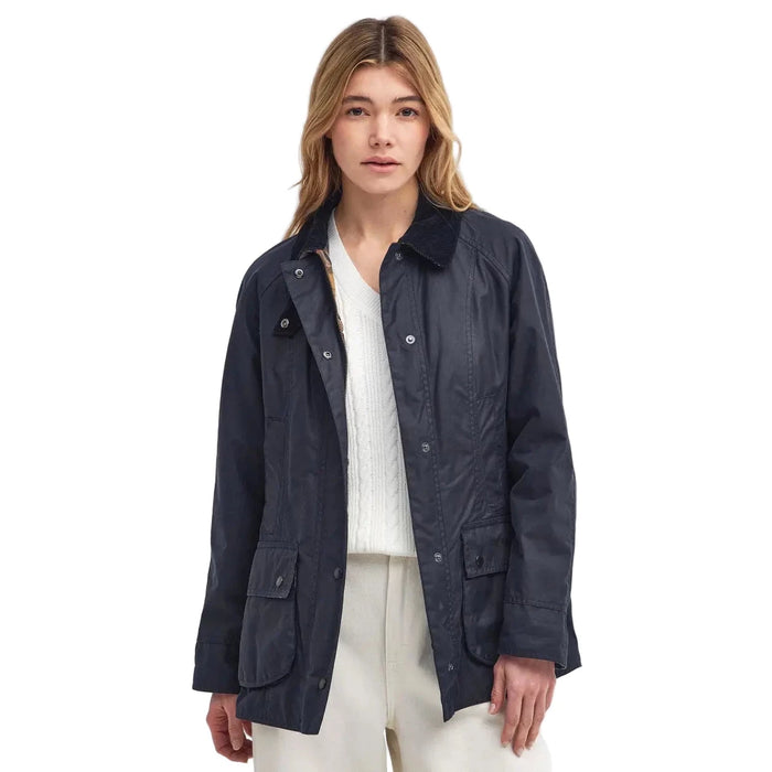 Barbour Beadnell® Waxed Jacket - Navy