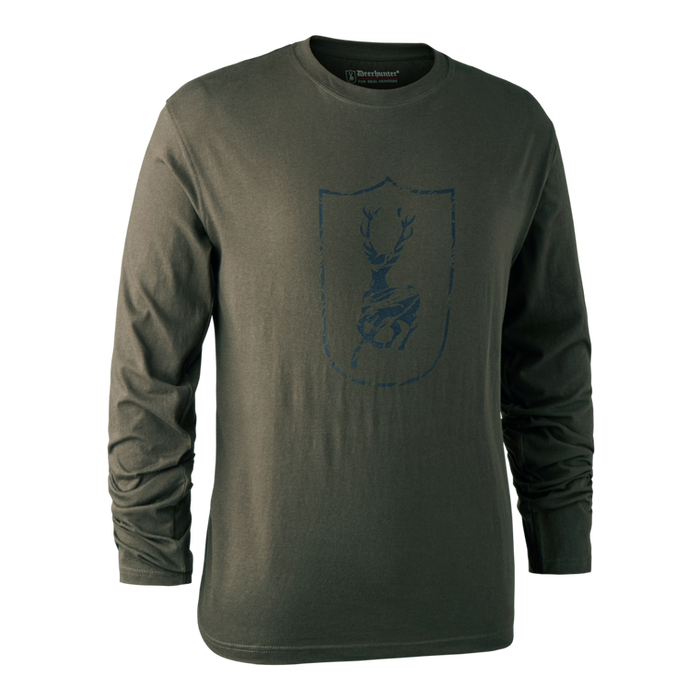Deerhunter Shield T Shirt Long  Sleeve   8849