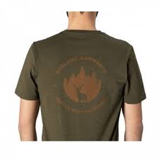 Seeland Saker T- Shirt - Pine Green Melagne