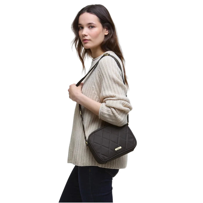 Barbour Quilted Crossbody Bag - Olive