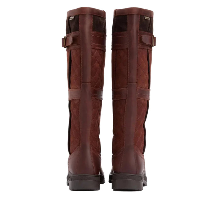 Barbour Beaconsfield Knee-High Boots - Mahogony/Choc Nubuck